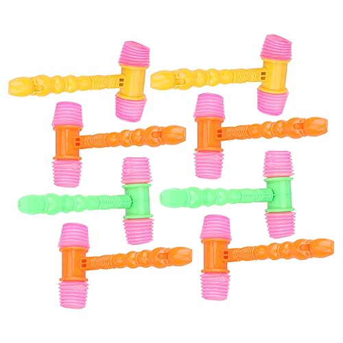 VICASKY 8pcs Hammer Toy Party Hammer Plaything Pounding Toy Party Prop Cheering Toy