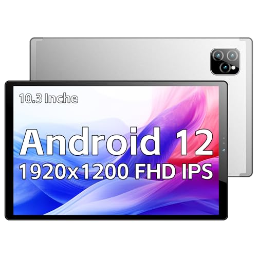 kinstone Android 12 Tablet 10,3 Pulgadas,6 GB+128 GB,7500 mAh 2,0 GHz Fast Octa-Core Gaming...