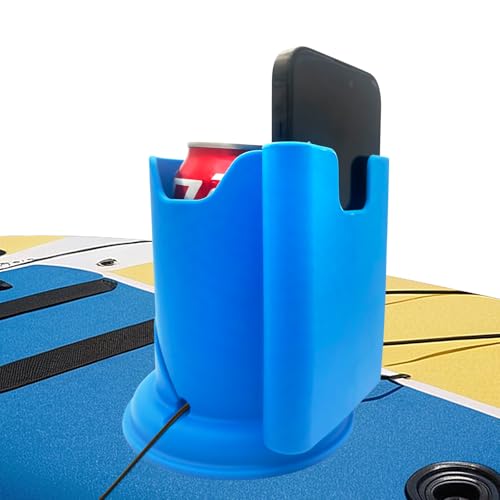 ZEDTYDE Paddle Board Cup Holder - Universal Kayak Drink Holder for SUP, Canoe, Surfboard | No-Spill Elastic Cup Mount with Anti-Flip Design