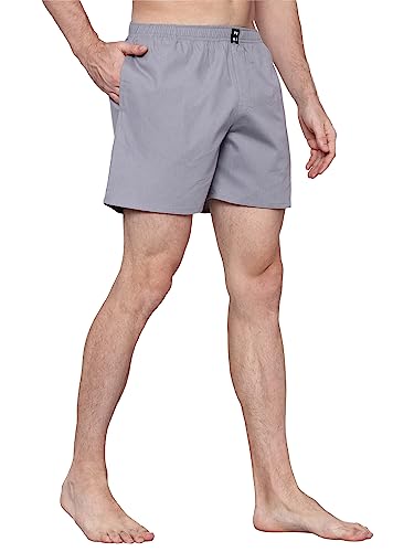 Image of PB & J Men's Cotton Boxers Pack of 3 | Premium Bottom wear | Boxer Shorts for Men | (Assorted Boxers- Colors May Vary)