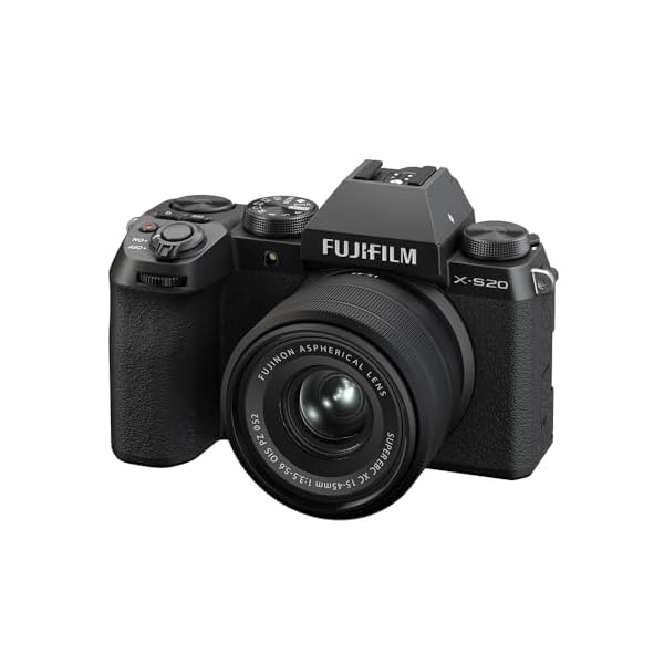 Fujifilm X-S20 26.1MP APS-C X-Trans Sensor|AI Deep Learning|IBIS System Mirrorless Camera|6.2k 30p| Eye/Subject Detection with 15-45mm Zoom Lens f/3.5-5.6 for Content Creation + (TGBT1 Tripod Free) - Image 5