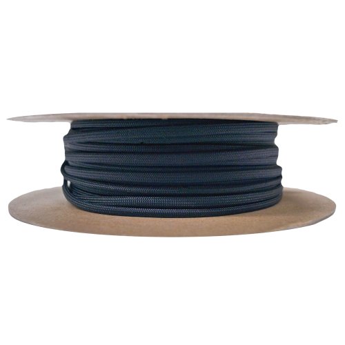 Black 550 Type III Paracord (250 Feet) - 7 Strand Nylon Core
