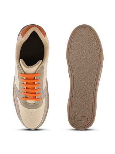 Image of Cruiser Men's Sneakers | Cushioned Insole Comfortable Shoes | Trendy & Stylish Modern Sneakers | Durable TPR Sole Casual Walking Footwear (2681)
