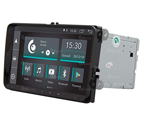 Autoradio Custom Fit Per Volkswagen Android Gps Bluetooth Wifi Dab Usb Full Hd Touchscreen Display 9" - 2