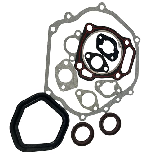 Image of GX390 GX340 Engine Gasket Set Compatible for Honda Predator Generac 420 420cc 13hp 15hp 389cc 390cc 188 190 188f 190f 13hp 13.0 Horsepower Engine