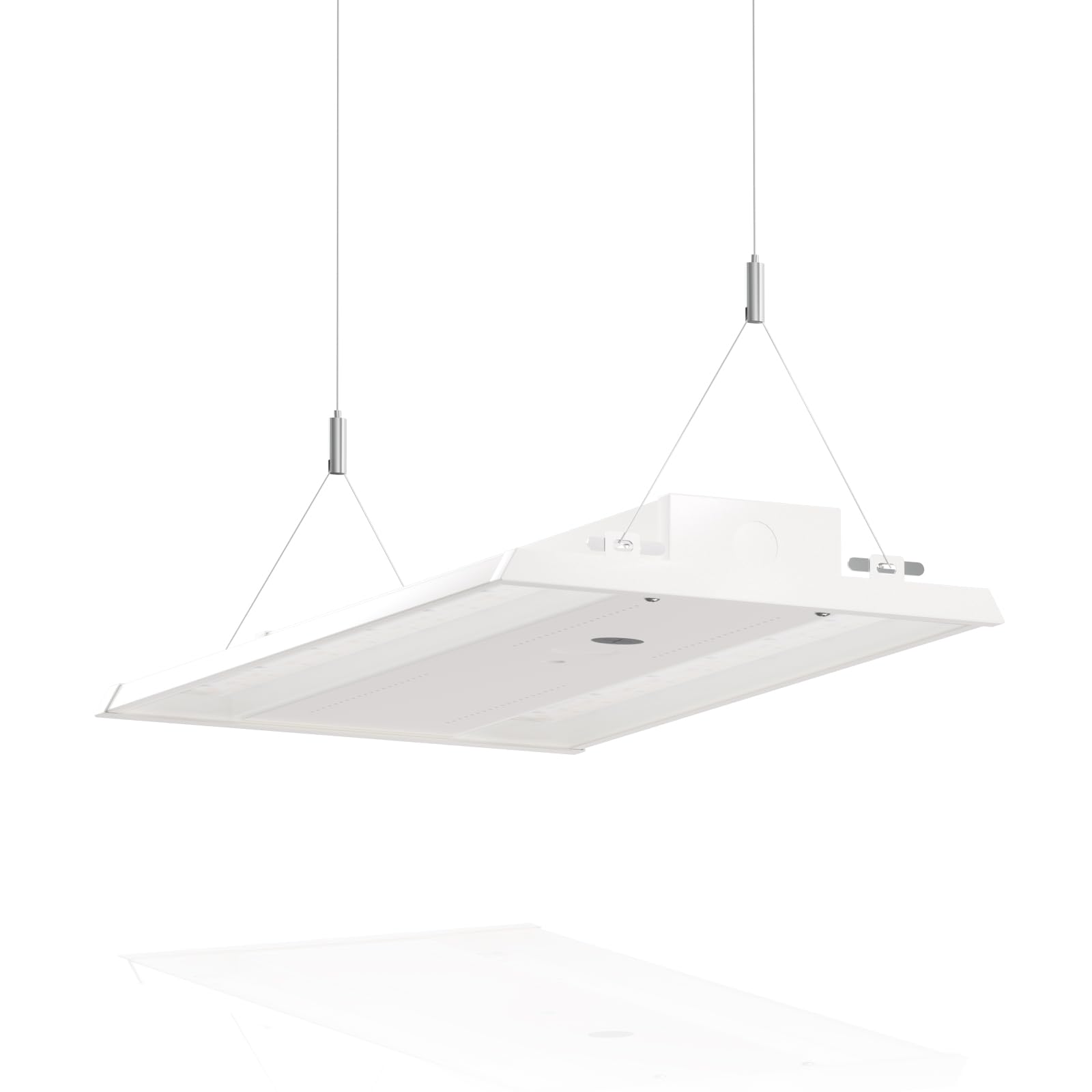 High Bay LED Shop Lights 130W 19,500LM 0-10V Dimmable - 120-277V Wide Voltage, 5000K Daylight LED Linear High Bay Light for Warehouse/Stadium/Supermarket - UL Listed