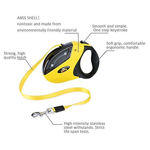 image for Pet Neat Retractable Dog Leash with Break and Lock Button - Free eBook
