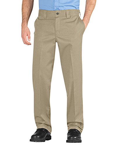 Dickies Men's Industrial Regular Fit Straight Leg Iconic Pants, Desert Sand, 40 x 30 - //coolthings.us