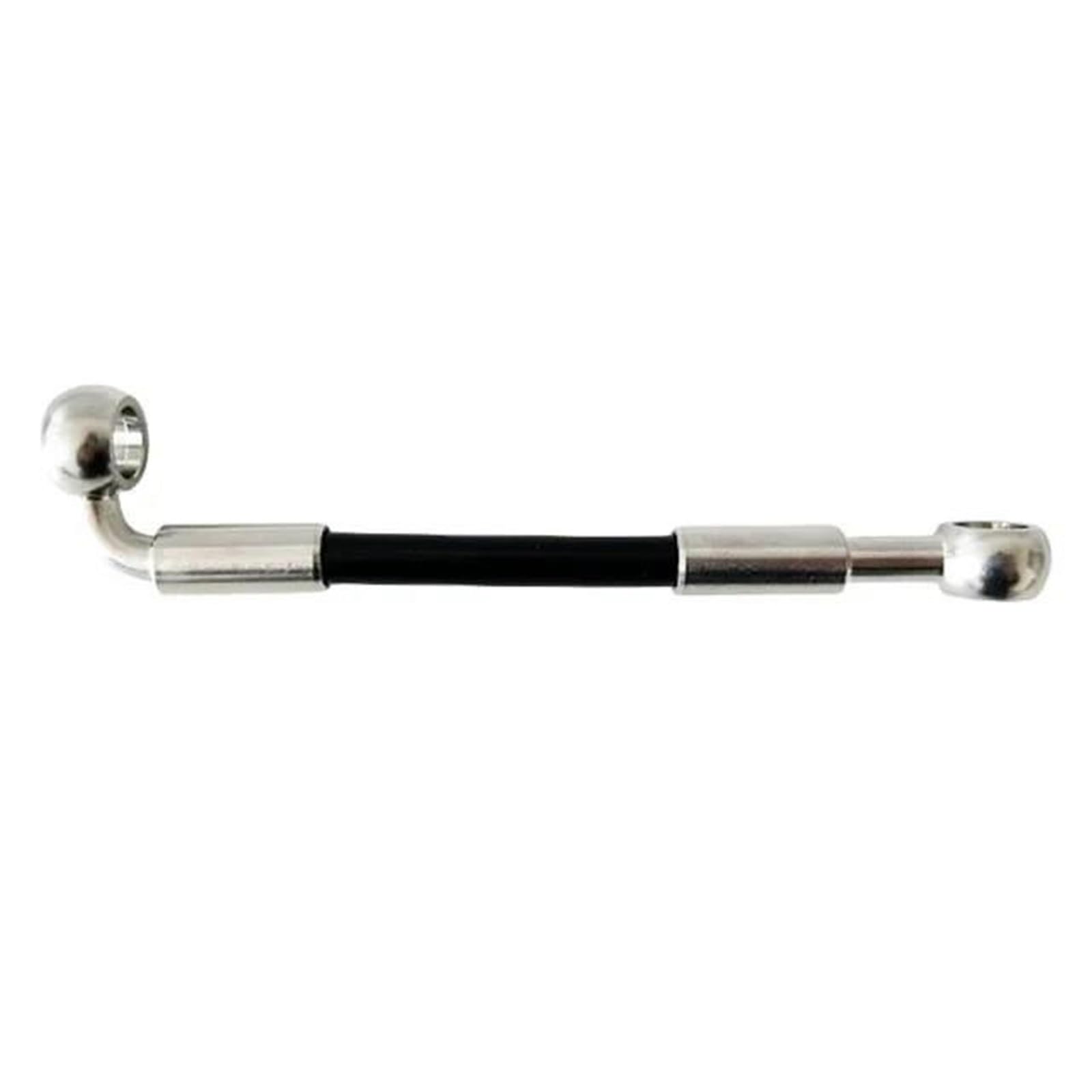 Hydraulic Brake Hose Motorcycle Dirt Bike 10cm-500cm Braided Brake Hose 0°-90° Oil Fuel Pipe Accessories(40CM)