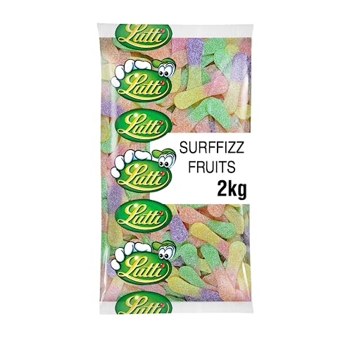 LUTTI Briquetas de Frutas Caramelos Surfizz - 2 kg