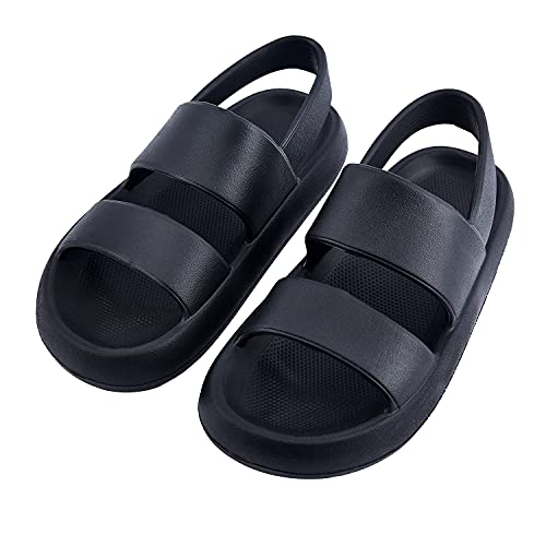 Image of AUSLAND Women's Waterproof Sandals with Cloud Platform Sole Non-Slip Hiking & Sport Sandals w /Back Strap Water Shoes for Women Outdoor Summer 90121