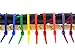 Secure Secure 4 Inch Green 18 lb Miniature Nylon Zip Tie - 100 Pack