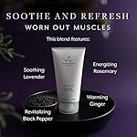 Aromatherapy Associates De-Stress Muscle Gel, Massage Gel for Pain and Stress Relief, Blended with Ginger, Black Pepper and Rosemary Essential Oils (5.07 oz) - Muscle Relaxer - Image 3