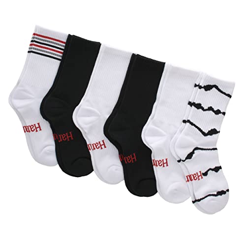 Image of Hanes Ultimate Women's 6-Pack Crew Socks