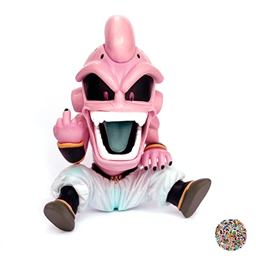 YouU Lot de 31 autocollants Bad Buu Dragon B. Anime Cartoon Statue Model Figure Anime Stickers Statues Figurine Collection Cadeaux d'anniversaire pour les fans 11,4 cm
