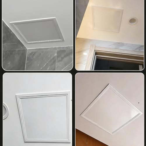 Puerta De Acceso De Aluminio para Techo de Pladur con Panel Extraíble Preciso 6