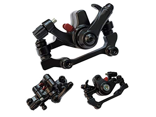 Kit Freio Disco 160mm Bike 26 Bicicleta 29 + Cubo Aluminio Rolamento + Rapid Fire