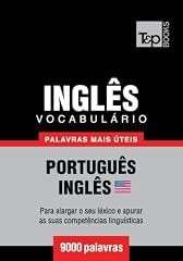 Capa de Vocabulário Português-Inglês americano - 9000 palavras mais úteis