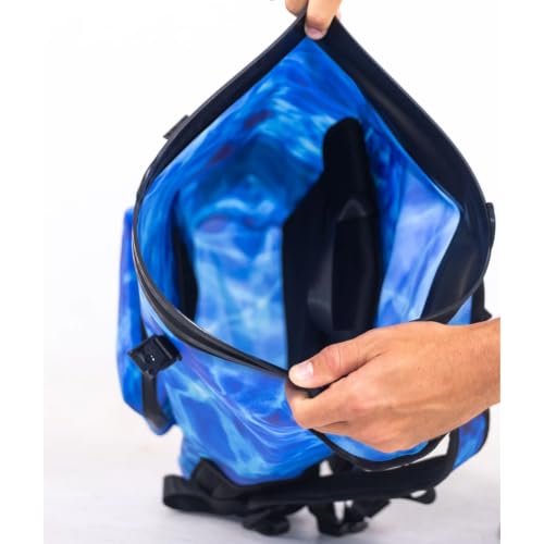 Mochila Dry Pocket Apparel Magnaguard de 25 litros impermeable, color azul aqua miniatura 5