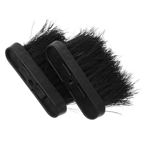 DONFAMDS 2pcs Fireplace Cleaning Brush Replacement Dust Cleaning Tool for Ash and Firewood Efficient Fireplace Accessory for Home Use