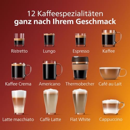 Bild 5 - Philips Serie 5400 Kaffeevollautomat – LatteGo Milchsystem, 12 Kaffeespezialitäten, Intuitives Display, 4 Benutzerprofile, Chrom (EP5447/90)