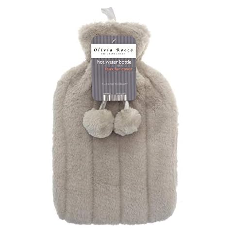 Olivia Rocco Faux Fur Hot Water Bottle Cover
