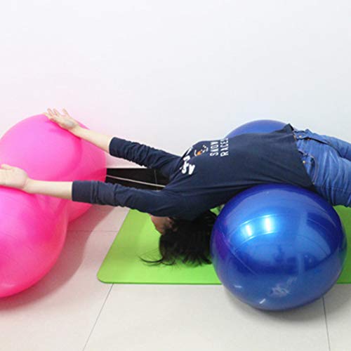 Bola de equilíbrio de 1 peça BesPORTBLE, bola de equilíbrio em forma de amendoim, bola de ioga, bola
