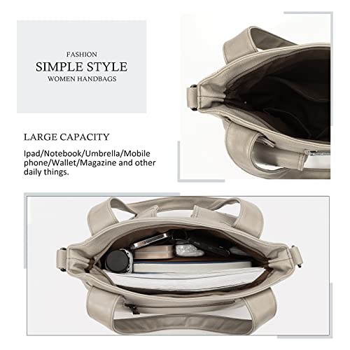 KL928 Purses for Women，Soft PU Leather Handbags ，Large Capacity Shoulder Bags ，Multi-Pockets Fashion Crossbody Purse4