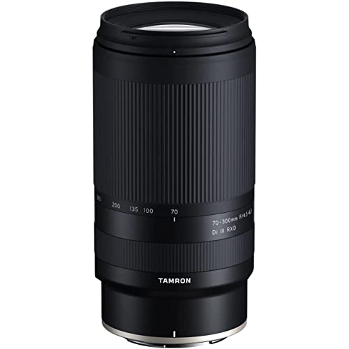 Tamron 70-300Mm F/4.5-6.3 Di Iii Rxd Lens For Nikon Z-Mount Full-Frame And Aps-C Mirrorless Cameras A047 Telephoto Zoom Bundle With Deco Gear Photography Backpack + Filter Kit + Software& Accessories #TOP2