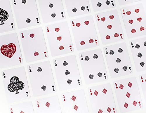 Bloom Daily Planners Standard Playing Card Deck For Women - Pretty & Inspirational Hand-Illustrated Designs - 3.5” X 2.5” - Happiness Blooms From Within #TOP5