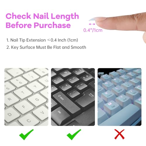 Set de 80 cubiertas transparentes de silicona para teclado miniatura 3