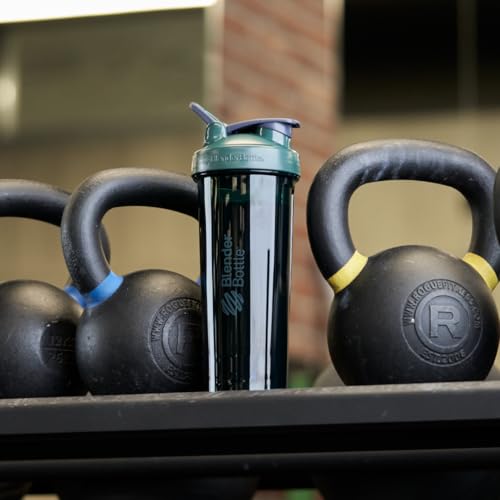 BlenderBottle Shaker Pro Series avec système étanche 710 ml vert - 7