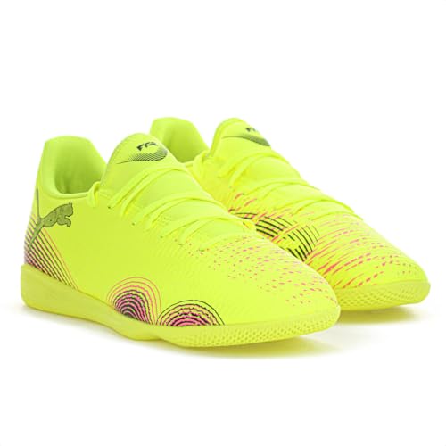 PUMA Unisex Future 8 Play IT Fussballschuh, Yellow ALERT Black-Sun Struck, 46.5 EU – Ansicht 4