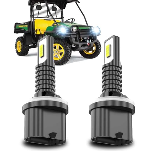 Bombillas LED 880 para autos 6000K blancas, 2 unidades miniatura 1