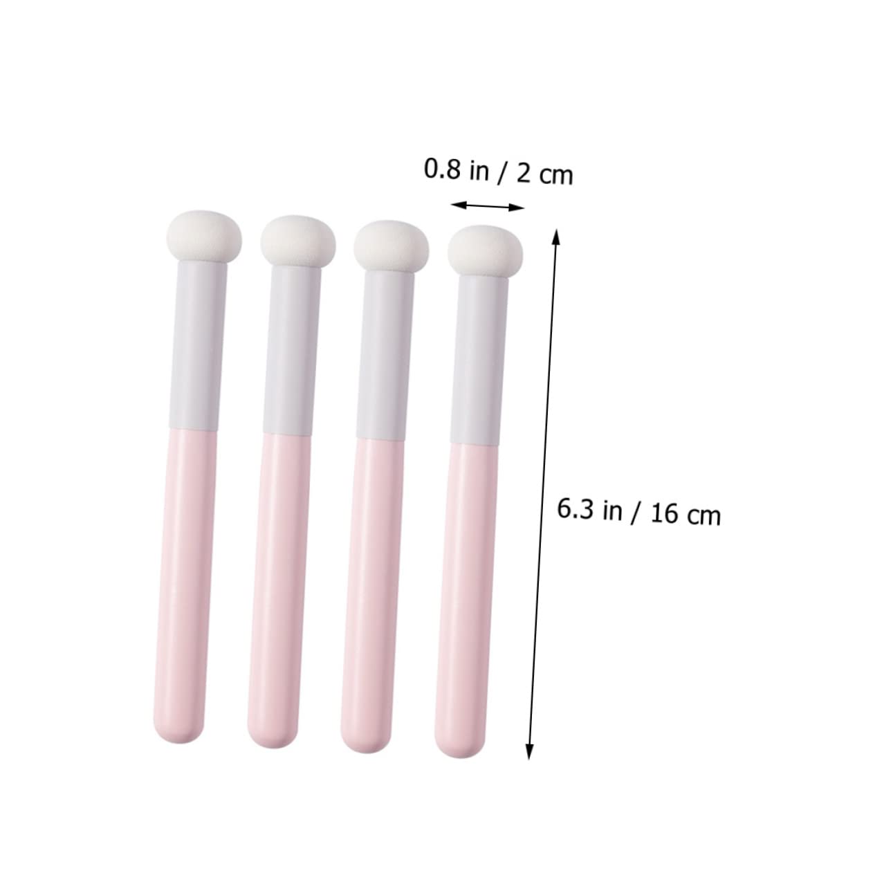 FRCOLOR 20stücke Teiliges Make-up Schwamm Mit Ergonomischem Griff Für Puder Concealer Und Foundation Multifunktionale Beauty-schwämme Für Perfektes Verblenden Und Auftragen