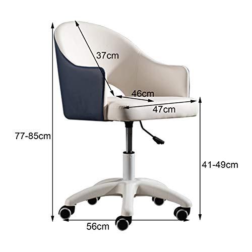 Chaise de travail de direction avec roulettes haute fluidité - 3