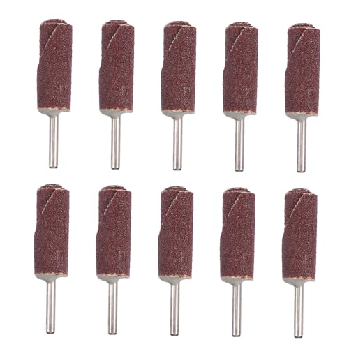 ARTIBETTER Abrasive Wheel Sander 10pcs Sanding Wheel for Grinder 3 * 10 * 30mm Sturdy Material