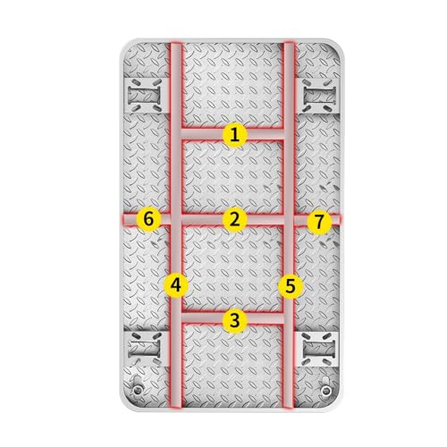 Carretilla plegable con plataforma y ruedas grandes miniatura 5