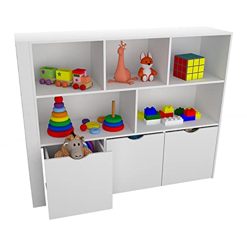 Estante Infantil para Carrinhos Ada 100% MDF
