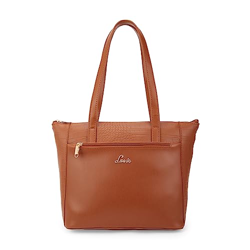 Image of Lavie Women's Croc Mylo Tote Bag for Women | Tote Bag for Work | Ladies purse | Stylish Shoulder Bag | Gift for Women