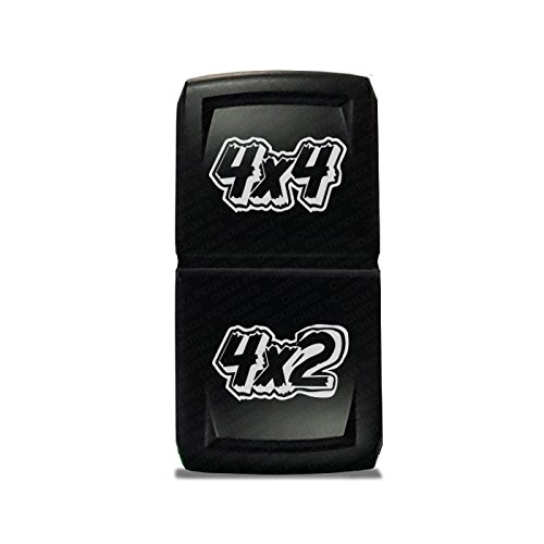 CH4X4 Rocker Switch V2 4X4 Symbol - Amber Led