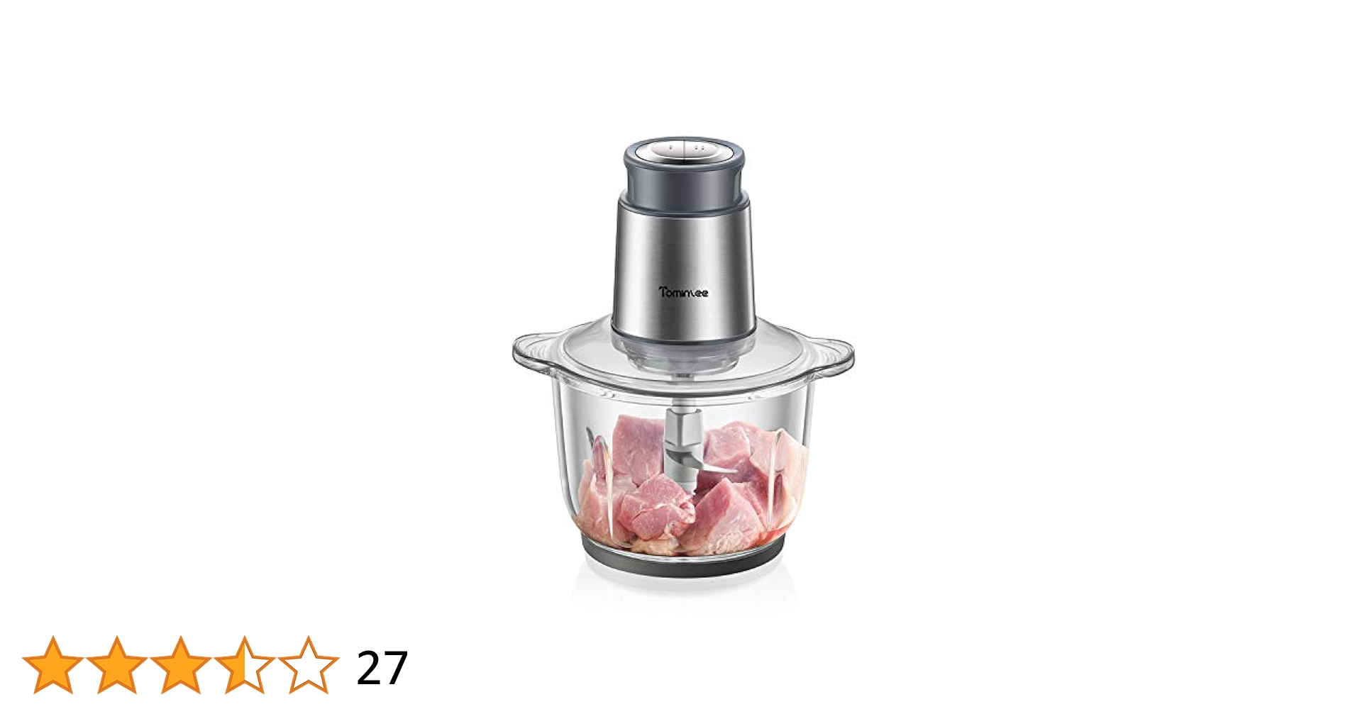 Amazon.co.jp: フードプロセッサー 2.0L大容量 チョッパー 300W