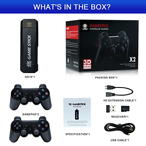 GD10-Retro-TV-Game-Console-64G-Built-in-20000-Games-Dual-24G-Wireless-Controllers-Video-Game-Consoles-for-4K-60fps-HD-Output-with-20-Emulators