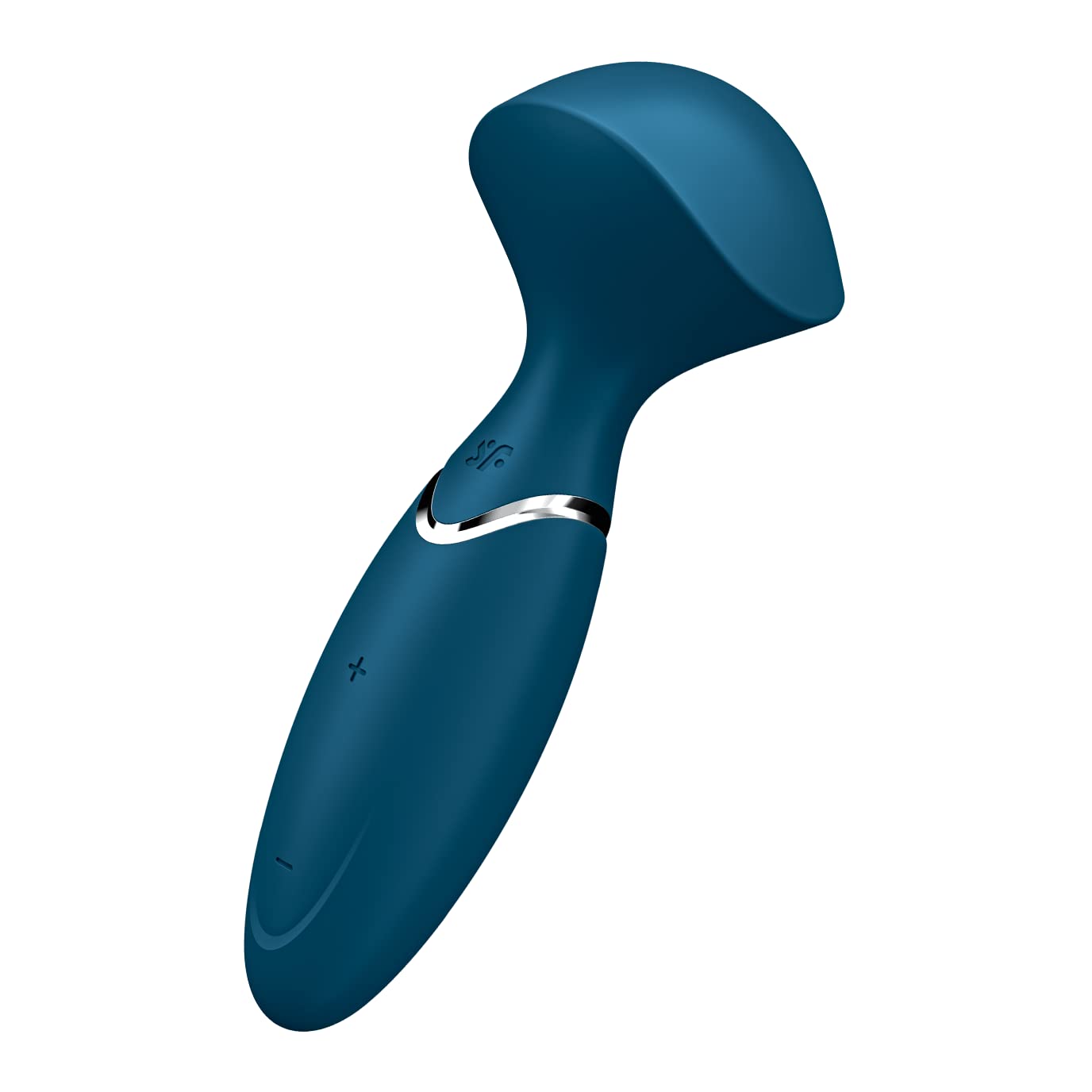 Satisfyer Mini Wand er Vibrador Juguete Sexual Juguetes para Adultos para Mujeres Vibrador Varita en Tamaño de Viaje Dispositivo de Placer Sexual Vibrador Estimulador Vibradores Mujer Sextoy Azul