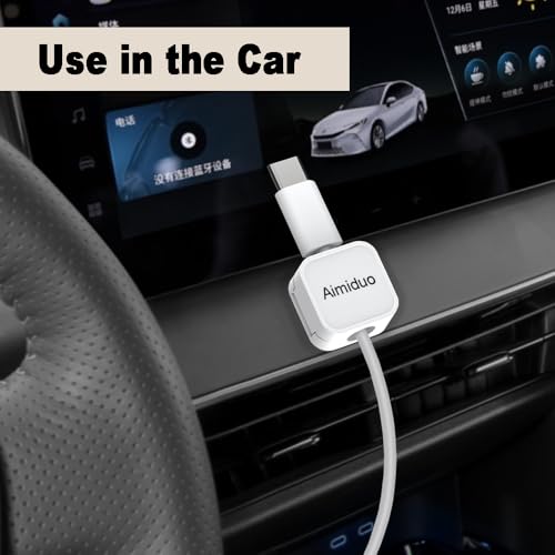 Organizador de Cables con Clips Magnéticos, 10 Unidades, Blanco miniatura 5