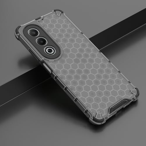Image of Glasgow Back Case Cover Compatible with [ Oppo K12x 5G ] (Stylish Design) - Black