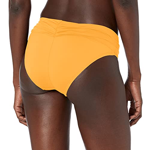Image of La Blanca Women's Island Goddess Shirred Band Hipster Bikini Bottom