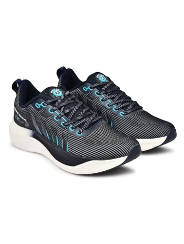 Image of Sports Shoes with Crystal Cushion Technology Lightweight Shoes Training Cricket,Gym,Comfortable Extra Max Cusion with Memory Foam Insole Running Shoes for Men HF145
