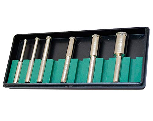 Set de 6 Brocas Diamante 5/32"-1/2" con Estuche miniatura 1
