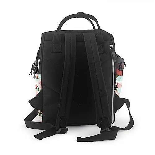 Sac à dos ordinateur portable antichoc et imperméable à fleurs pour protéger votre matériel - 3